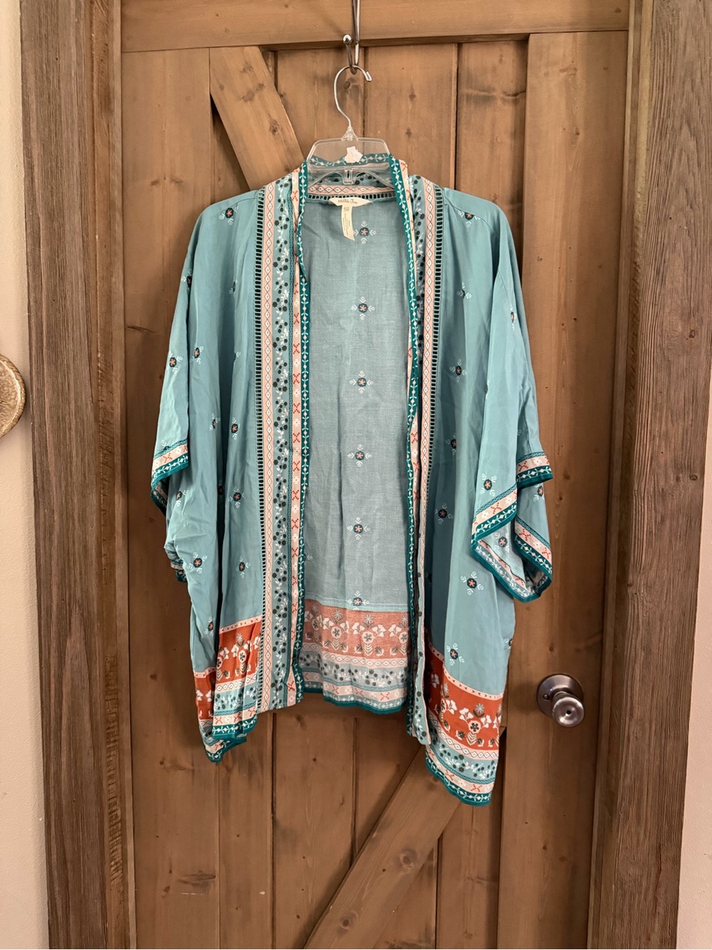 Matilda Jane Teal Kimono
Cardigan Size XS/S Floral Boho
Western Aztec Hippie